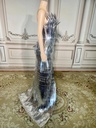 ABY METALIC EVENING DRESS