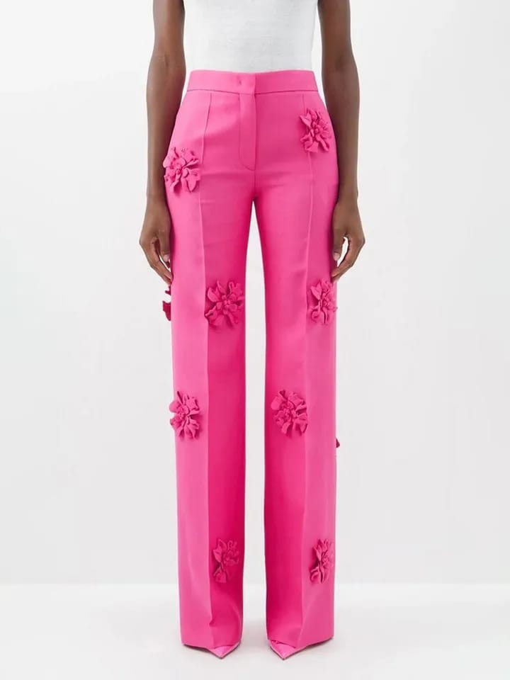 FLORAL PANTS SUIT