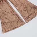 SEQUIN BRONZE PANTS SUIT