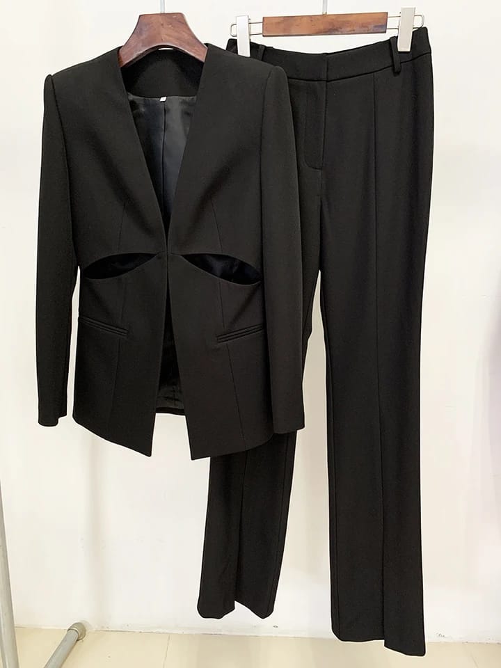 PANTS SUIT WITH SHIRT