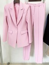 PINK PANTS SUIT